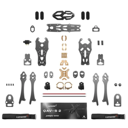 Lumenier QAV-S 2 JohnnyFPV SE 5” Frame Kit - Image 3